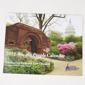 2022 We The People Wall Calendar Frederick Law Olmsted Architect Capitol 12 Mnth